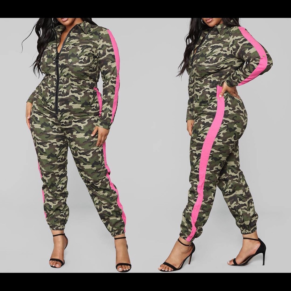 3x Fashion Nova Jumpsuit— Sold Out~Plus Size!